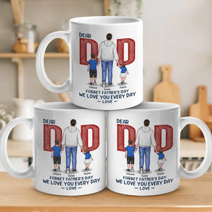 Family Is Hidden Treasures - Family Personalized Custom Mug - Father's Day, Gift For Dad