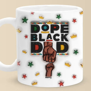 You Are The Best To Our Family - Family Personalized Custom 3D Inflated Effect Printed Mug - Father's Day, Gift For Dad, Grandpa