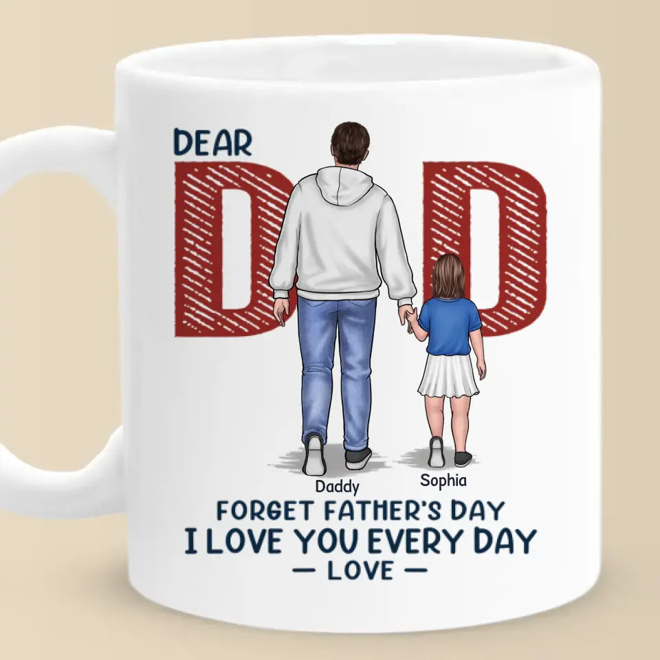Family Is Hidden Treasures - Family Personalized Custom Mug - Father's Day, Gift For Dad