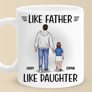 Where There Is Family, There Is Love - Family Personalized Custom Mug - Father's Day, Gift For Dad