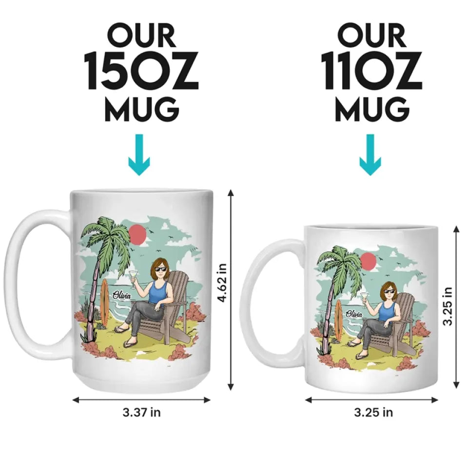 Not My Problem Anymore - Personalized Custom Mug - Appreciation, Retirement Gift For Coworkers, Work Friends, Colleagues