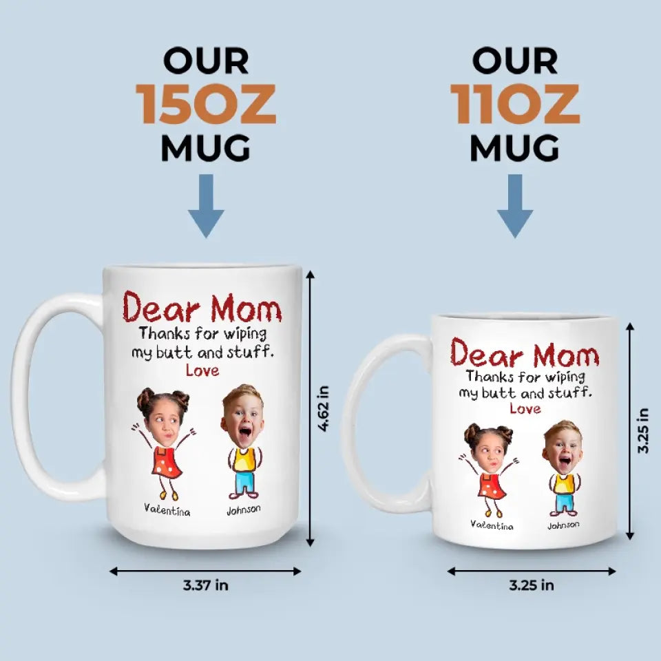 Custom Photo Our Family Stay Together And Forever - Family Personalized Custom Mug - Gift For Family Members