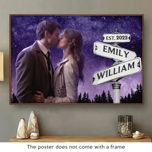 Custom Photo I Still Fall In Love With You Everyday - Couple Personalized Custom Horizontal Poster - Gift For Husband Wife, Anniversary