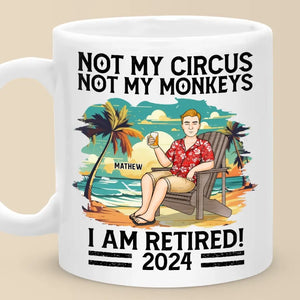 Now, Your Only Job Is To Have Fun - Personalized Custom Mug - Appreciation, Retirement Gift For Coworkers, Work Friends, Colleagues