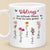 Different Flowers From The Same Garden - Family Personalized Custom Mug - Gift For Family Members, Siblings, Brothers, Sisters