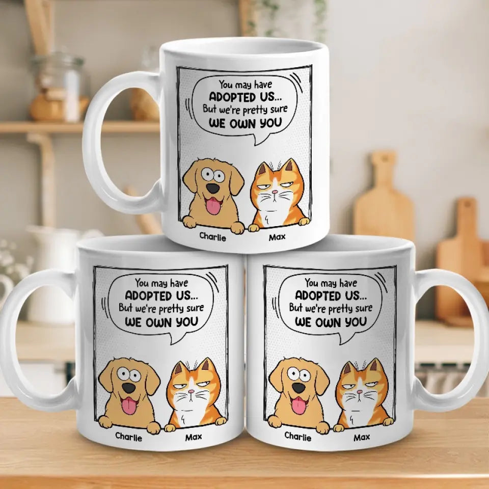 The Best Therapist Has Fur And Four Legs - Dog & Cat Personalized Custom Mug - Gift For Pet Owners, Pet Lovers