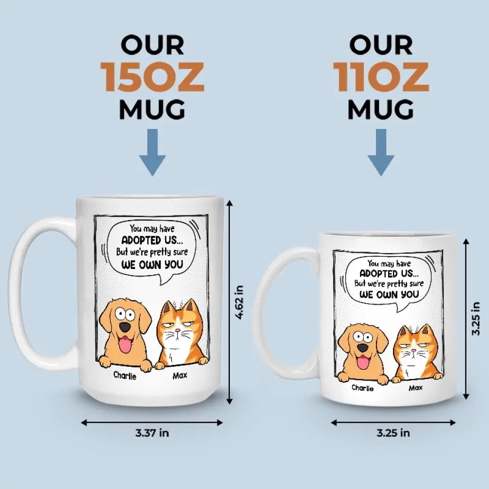 The Best Therapist Has Fur And Four Legs - Dog & Cat Personalized Custom Mug - Gift For Pet Owners, Pet Lovers