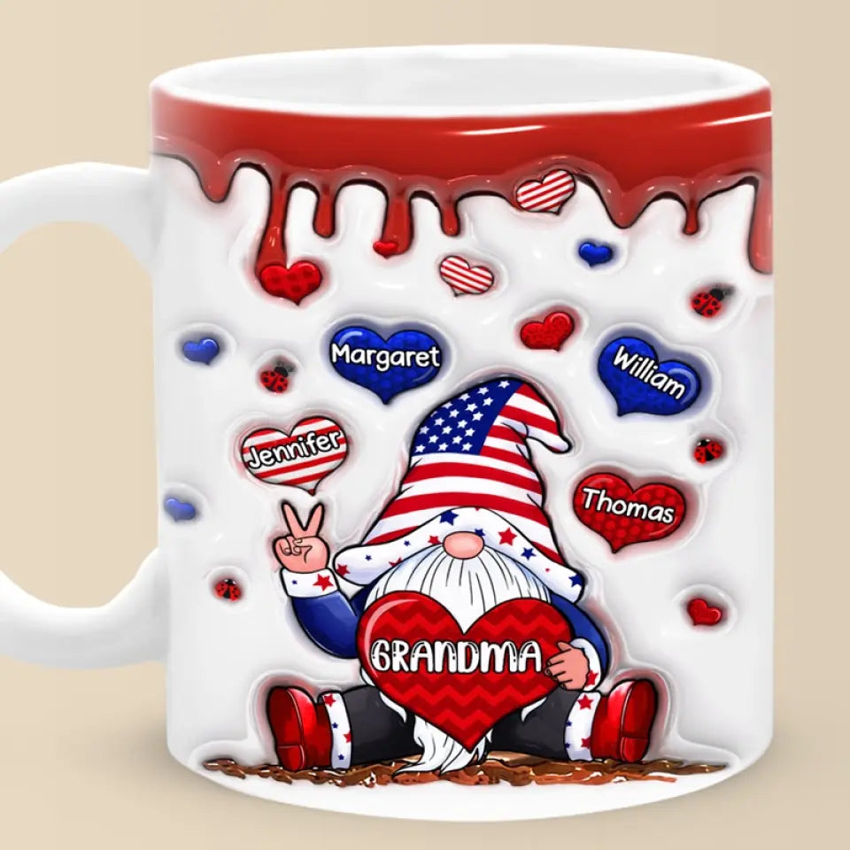 Every House Needs A Grandmother In It - Family Personalized Custom 3D Inflated Effect Printed Mug - Gift For Mom, Grandma