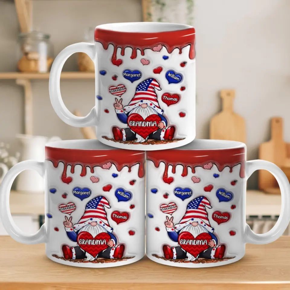 Every House Needs A Grandmother In It - Family Personalized Custom 3D Inflated Effect Printed Mug - Gift For Mom, Grandma