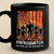 Like A Papa Just Way More Squatchy - Family Personalized Custom Black Mug - Gift For Dad, Grandpa