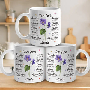 Every Petal's Unfolding Has Its Own Sweet Timing - Bestie Personalized Custom Mug - Gift For Best Friends, BFF, Sisters