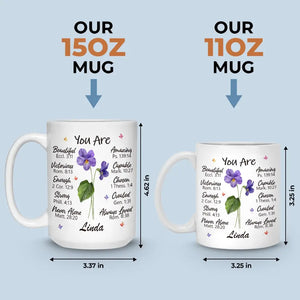 Every Petal's Unfolding Has Its Own Sweet Timing - Bestie Personalized Custom Mug - Gift For Best Friends, BFF, Sisters