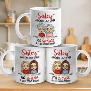 Siblings Are The Best Friends You'll Ever Have - Family Personalized Custom Mug - Gift For Siblings, Brothers, Sisters