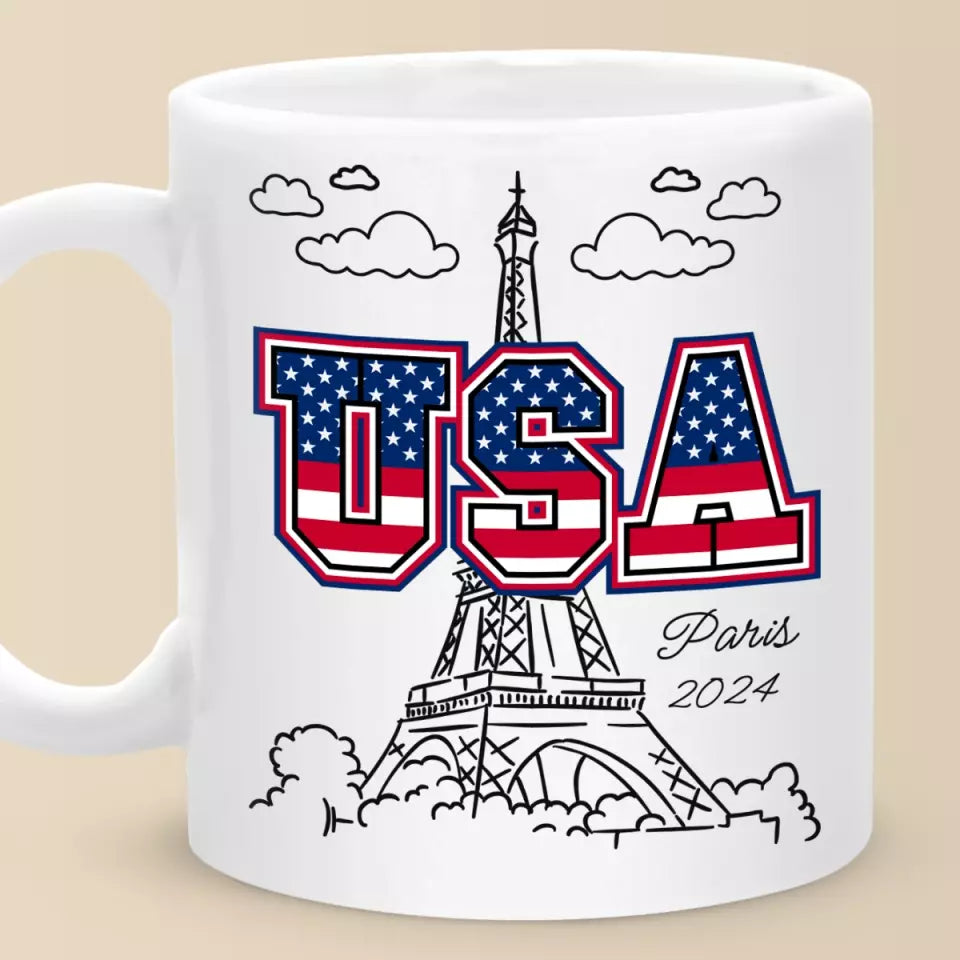 Never Let The Fear Of Striking Out Get In Your Way - Olympics Mug - Olympics Vacation, Gift For Family Members, Best Friends