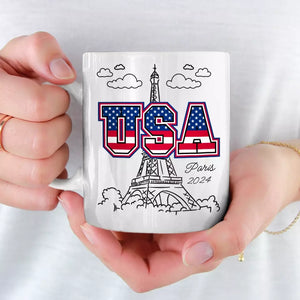 Never Let The Fear Of Striking Out Get In Your Way - Olympics Mug - Olympics Vacation, Gift For Family Members, Best Friends