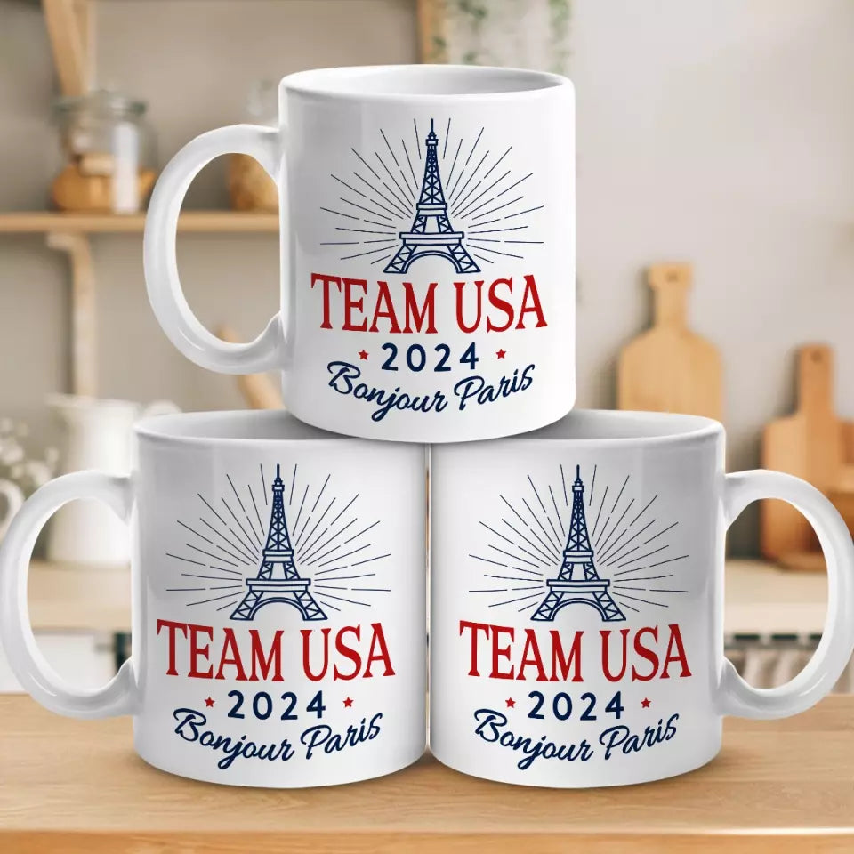 Team USA - Olympics Mug - Olympics Vacation, Gift For Family Members, Best Friends