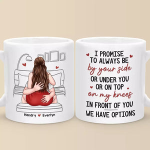 Holding Your Hand Is One Of My Favorite Things To Do - Couple Personalized Custom Mug - Gift For Husband Wife, Anniversary