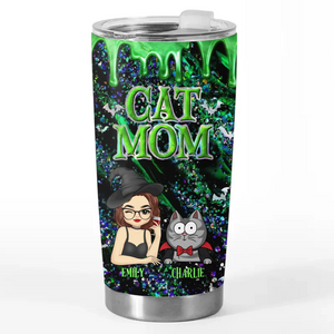 My Cat Is Ready To Cast Some Purrfectly Magical Spells This Halloween - Cat Personalized Custom Tumbler - Halloween Gift For Pet Owners, Pet Lovers