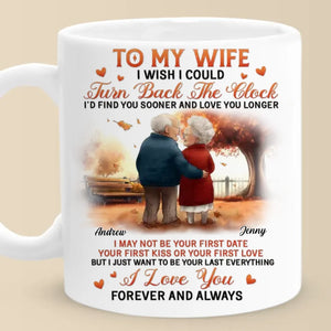 My Favorite Love Story Is Ours - Couple Personalized Custom Mug - Autumn Fall Gift For Husband Wife, Anniversary