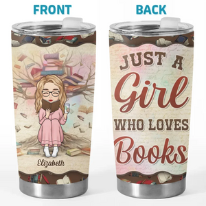 A Good Book Is An Event In My Life - Personalized Custom Tumbler - Gift For Book Lovers