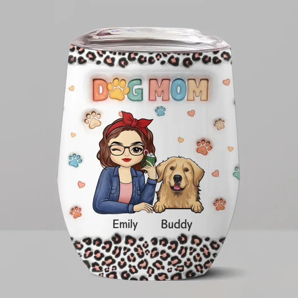 Together, We Celebrate The Magic Of The Season - Dog & Cat Personalized Custom 3D Inflated Effect Printed Tumbler - Christmas Gift For Pet Owners, Pet Lovers