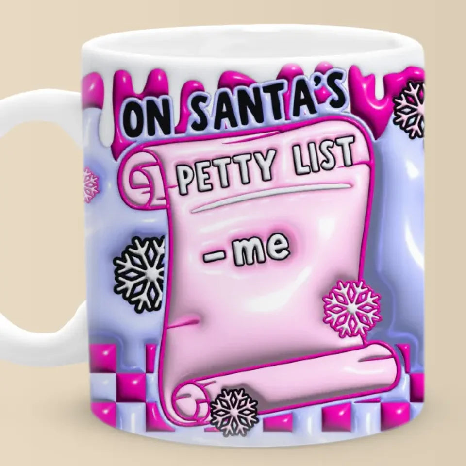Brighten Your Day With A Fun - Personalized Custom 3D Inflated Effect Printed Mug - Gift For Yourself, Gift For Best Friends, BFF, Sisters
