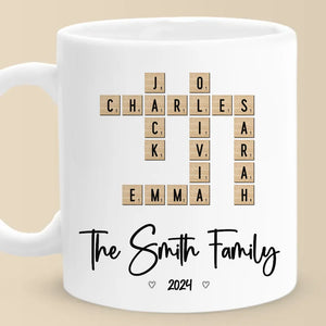 Family Is Where Life Begins And Love Never Ends - Family Personalized Custom Mug - Christmas Gift For Family Members