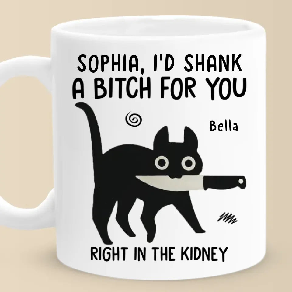 We Rise By Lifting Each Other - Friend Personalized Custom Mug - Christmas Gift For Best Friends, Sisters, Family Members, Coworkers