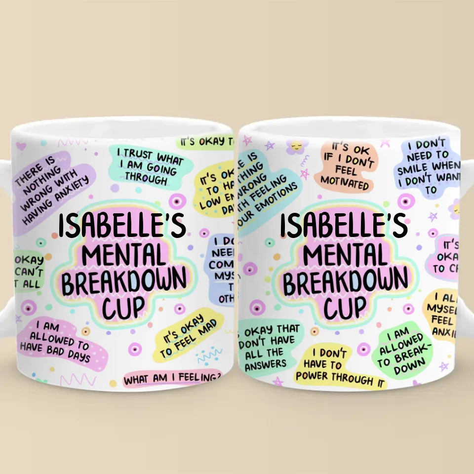 I Am My Own Priority Self-Love - Friend Personalized Custom Mug - Christmas Gift For Best Friends, Family Members, Coworkers, Yourself