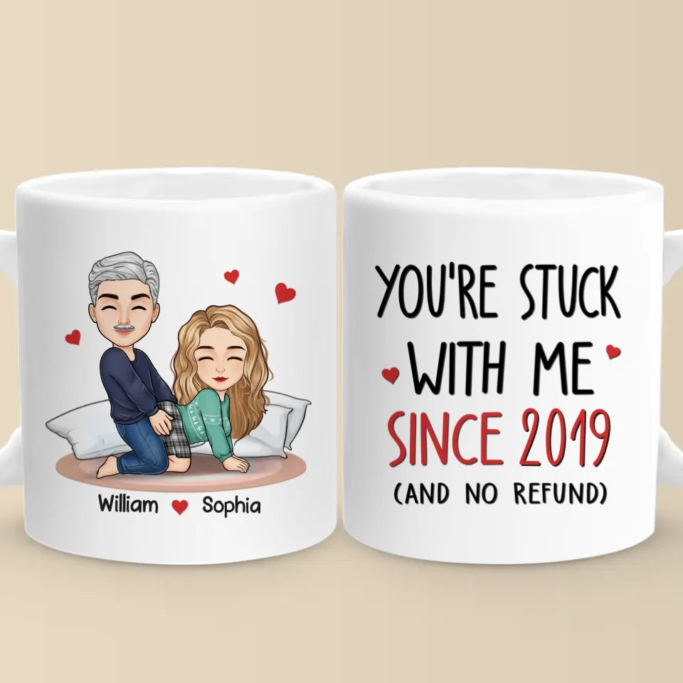 You Are My Favorite Thing To Do - Couple Personalized Custom Mug - Christmas Gift For Husband Wife, Anniversary