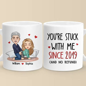 You Are My Favorite Thing To Do - Couple Personalized Custom Mug - Christmas Gift For Husband Wife, Anniversary