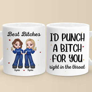 Our Vibe Is Unmatched - Bestie Personalized Custom Mug - Christmas Gift For Best Friends, BFF, Sisters