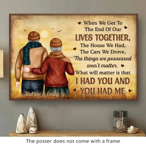 You Are My Queen Forever - Couple Personalized Custom Horizontal Poster - Gift For Husband Wife, Anniversary