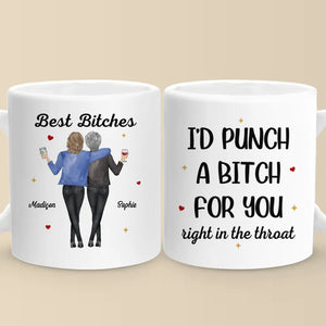 Bestie Bond Is Unbreakable - Bestie Personalized Custom Mug - Gift For Best Friends, BFF, Sisters