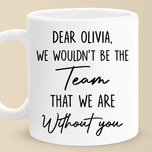 A Great Coworker Is A Treasure - Coworker Personalized Custom Mug - Gift For Coworkers, Work Friends, Colleagues