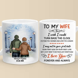 Still Holding Hands After All These Years - Couple Personalized Custom Mug - Gift For Husband Wife, Anniversary