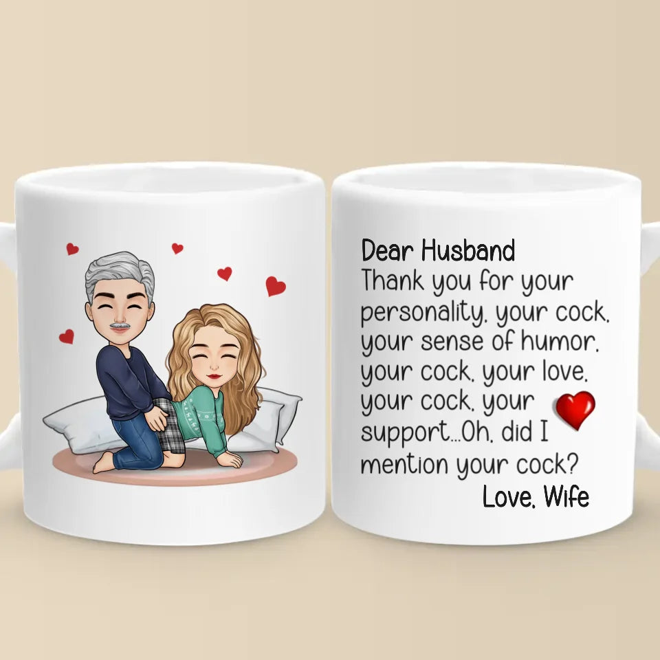 In Your Arms Is Where I Belong - Couple Personalized Custom Mug - Gift For Husband Wife, Anniversary
