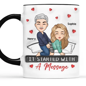 My Love For You Reaches Beyond Measure - Couple Personalized Custom 3D Inflated Effect Printed Mug - Gift For Husband Wife, Anniversary