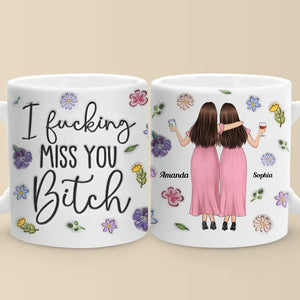 Besties Make The Good Times Unforgettable - Bestie Personalized Custom Mug - Gift For Best Friends, BFF, Sisters