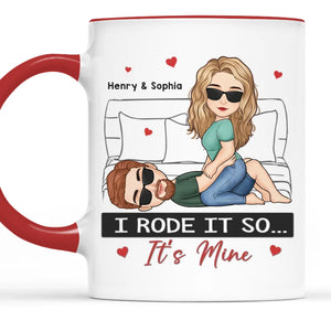 I Look At Every Day With You As A Gift - Couple Personalized Custom Mug - Gift For Husband Wife, Anniversary