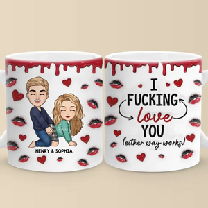 Our Love Will Always Be Timeless - Couple Personalized Custom 3D Inflated Effect Printed Mug - Christmas Gift For Husband Wife, Anniversary