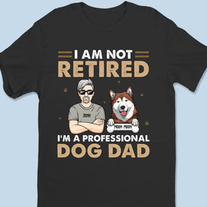 Celebrate Retirement With Unique Personalized Gifts - Dog Personalized Custom Unisex T-shirt, Premium T-shirt, Hoodie - Appreciation, Retirement Gift For Coworkers, Work Friends, Colleagues, Family Members, Pet Owners, Pet Lovers