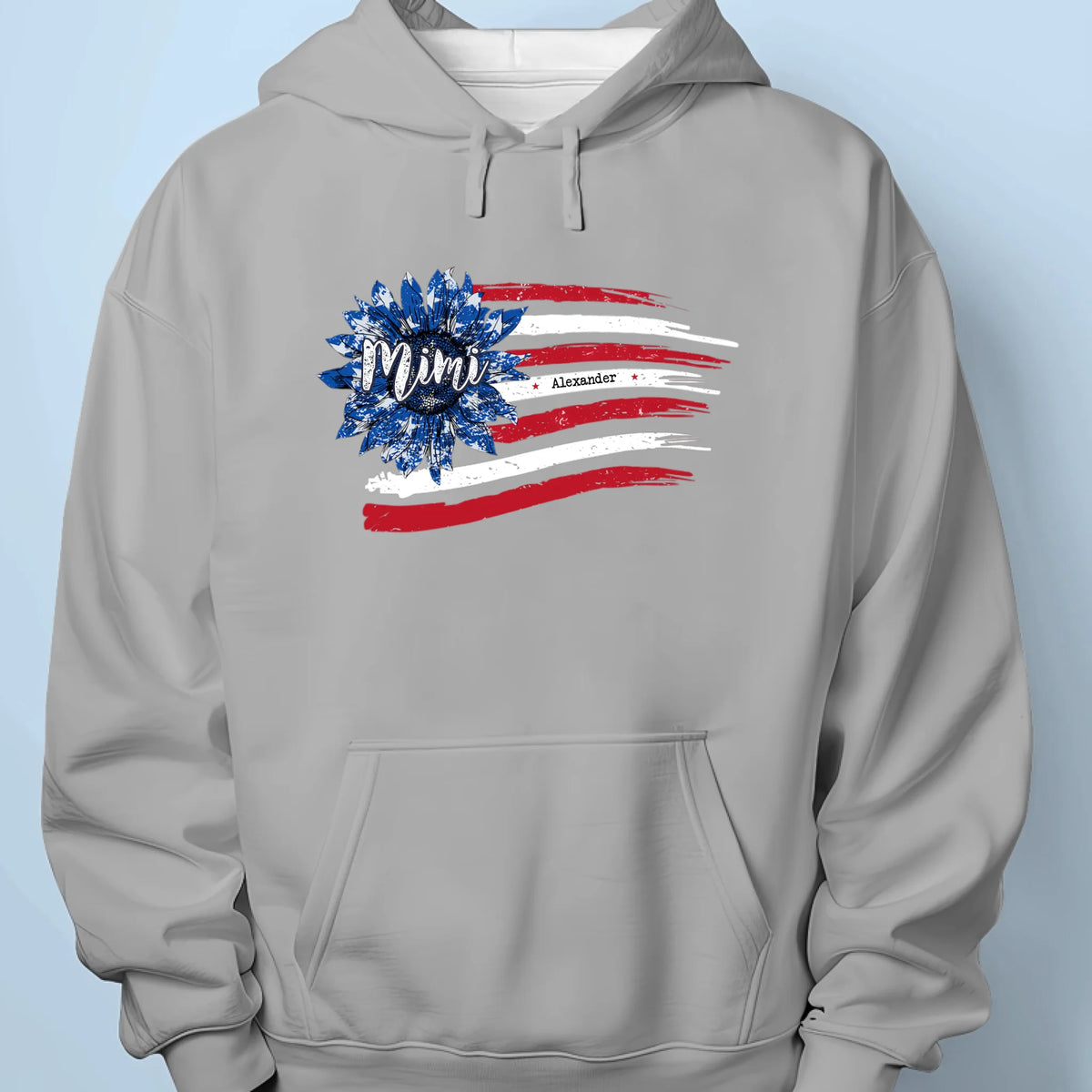 A Grandmother Is A Gift From Above - Family Personalized Custom Unisex T-shirt, Premium T-shirt, Hoodie - 4th of July, Gift For Mom, Grandma