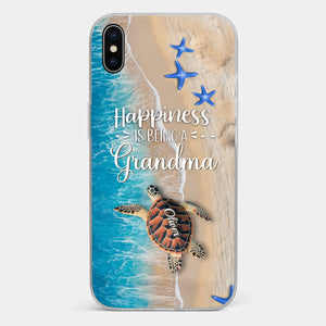 This Love Is As Vast And Deep As The Ocean - Family Personalized Custom 3D Inflated Effect Printed Clear Phone Case - Gift For Mom, Grandma