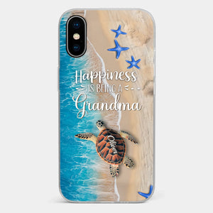 This Love Is As Vast And Deep As The Ocean - Family Personalized Custom 3D Inflated Effect Printed Clear Phone Case - Gift For Mom, Grandma