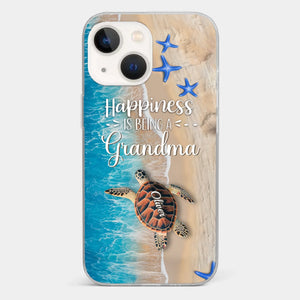 This Love Is As Vast And Deep As The Ocean - Family Personalized Custom 3D Inflated Effect Printed Clear Phone Case - Gift For Mom, Grandma