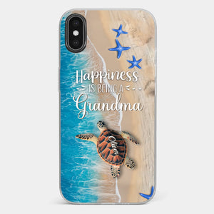 This Love Is As Vast And Deep As The Ocean - Family Personalized Custom 3D Inflated Effect Printed Clear Phone Case - Gift For Mom, Grandma