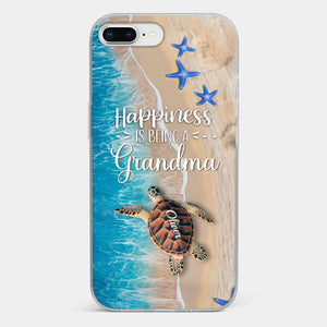 This Love Is As Vast And Deep As The Ocean - Family Personalized Custom 3D Inflated Effect Printed Clear Phone Case - Gift For Mom, Grandma