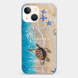 This Love Is As Vast And Deep As The Ocean - Family Personalized Custom 3D Inflated Effect Printed Clear Phone Case - Gift For Mom, Grandma