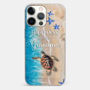 This Love Is As Vast And Deep As The Ocean - Family Personalized Custom 3D Inflated Effect Printed Clear Phone Case - Gift For Mom, Grandma